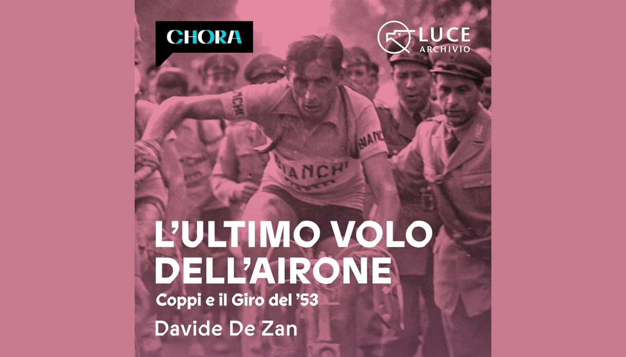 Coppi e il Giro del ’53 nel podcast dell’Archivio Luce con Davide De Zan